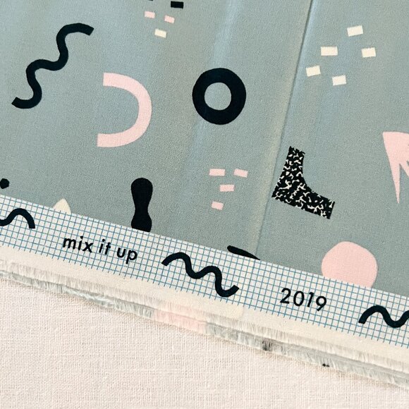 1.3 yd - Ruby Star Society - Anagram - Mix It Up (Light Blue) - Fabric - Picture 5 of 5